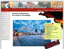 Tablet Screenshot of feuerwehr-stadt-vellmar.de